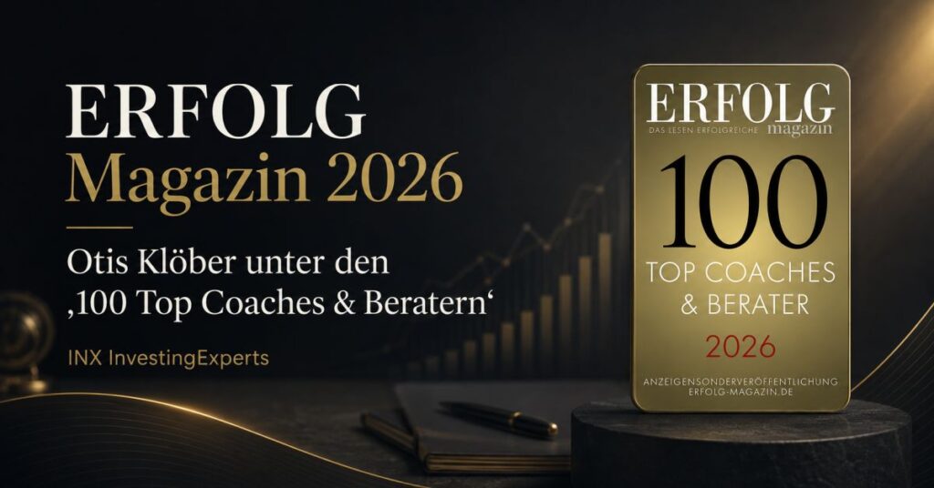 Otis Klöber unter den 100 Top Coaches und Beratern 2026 des ERFOLG Magazins